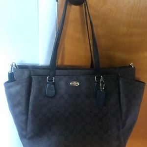 Coach diaper bag